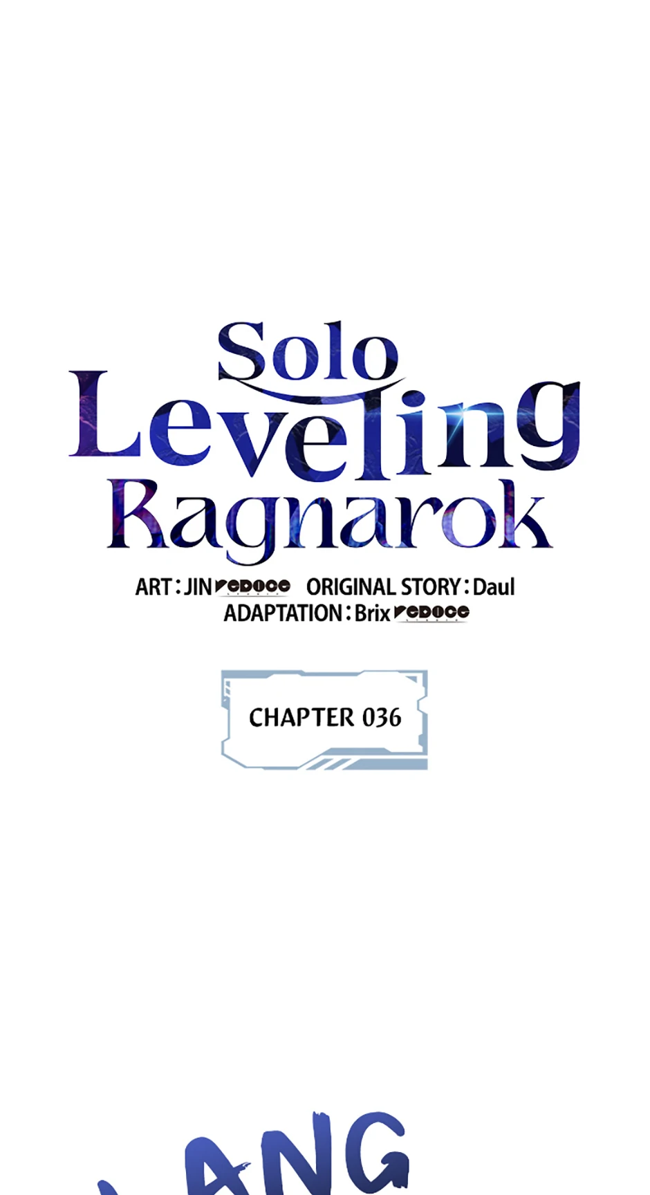 Read Solo Leveling Ragnarok Manga Online