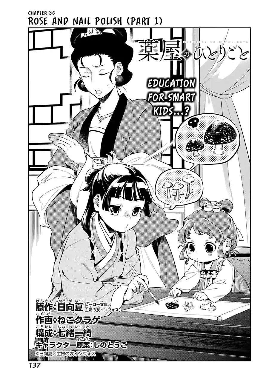 Read The Apothecary Diaries Manga Online