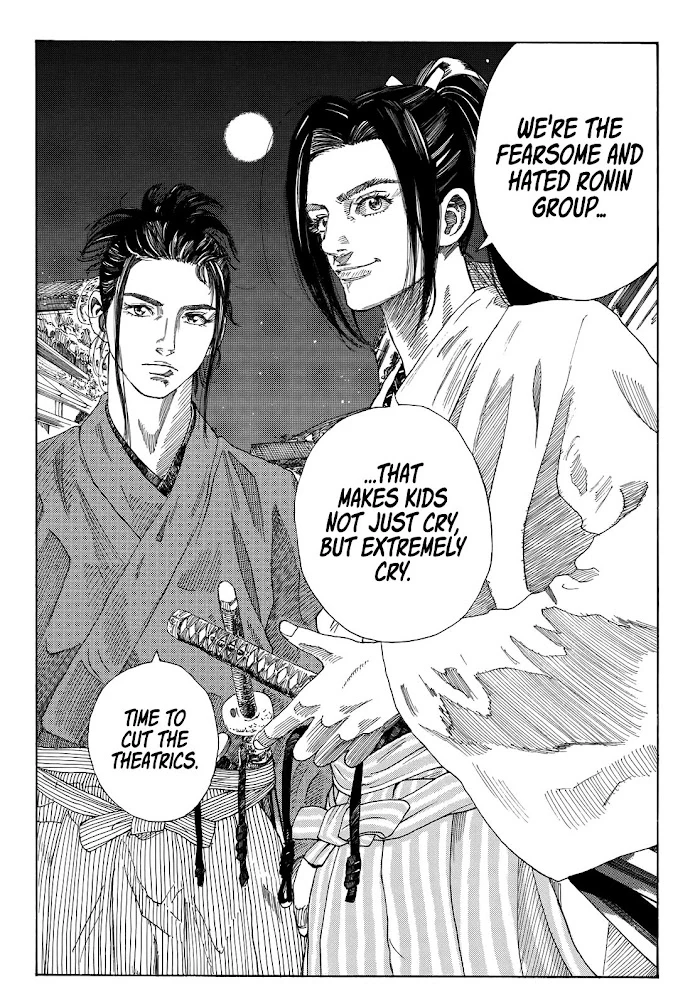Read The Blue Wolves of Mibu Manga Online