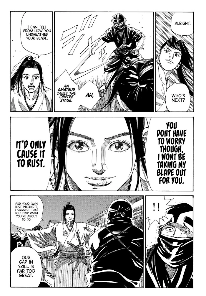 Read The Blue Wolves of Mibu Manga Online
