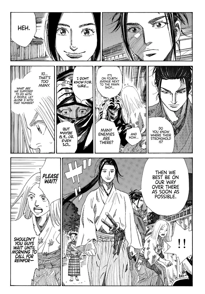 Read The Blue Wolves of Mibu Manga Online