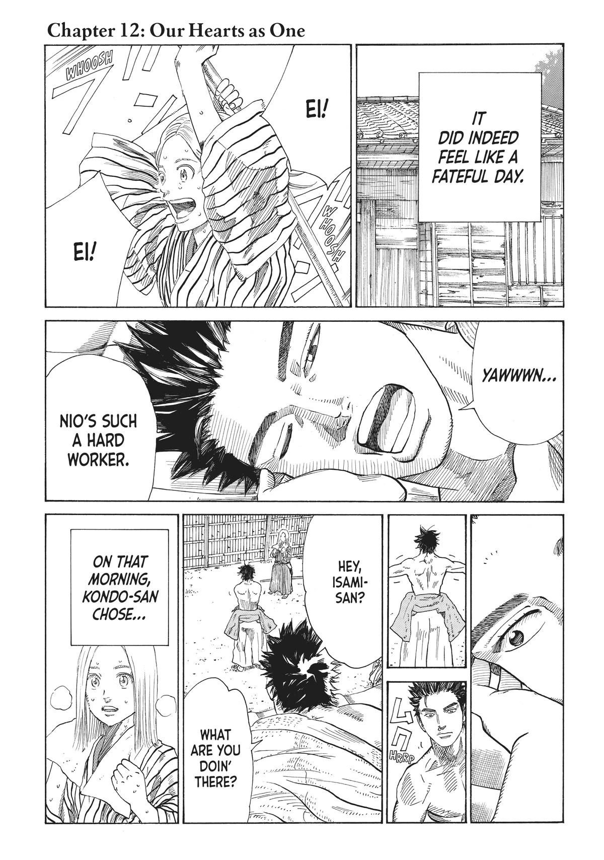 Read The Blue Wolves of Mibu Manga Online