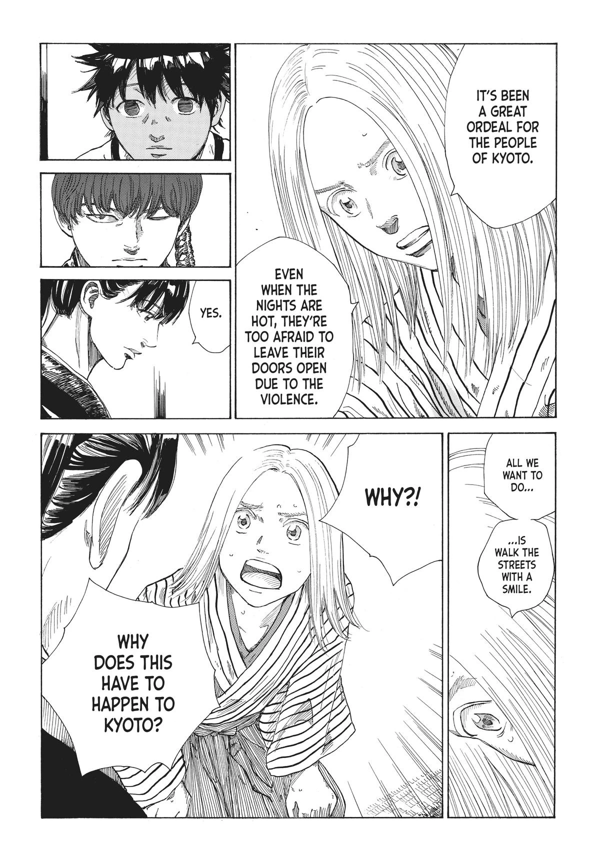 Read The Blue Wolves of Mibu Manga Online