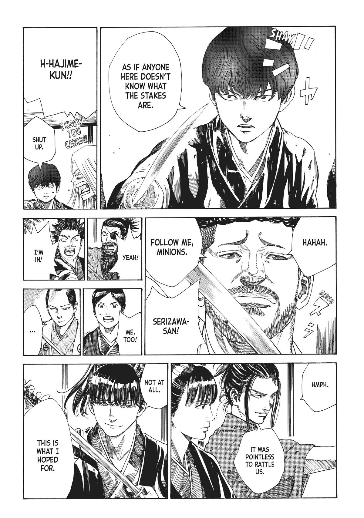 Read The Blue Wolves of Mibu Manga Online