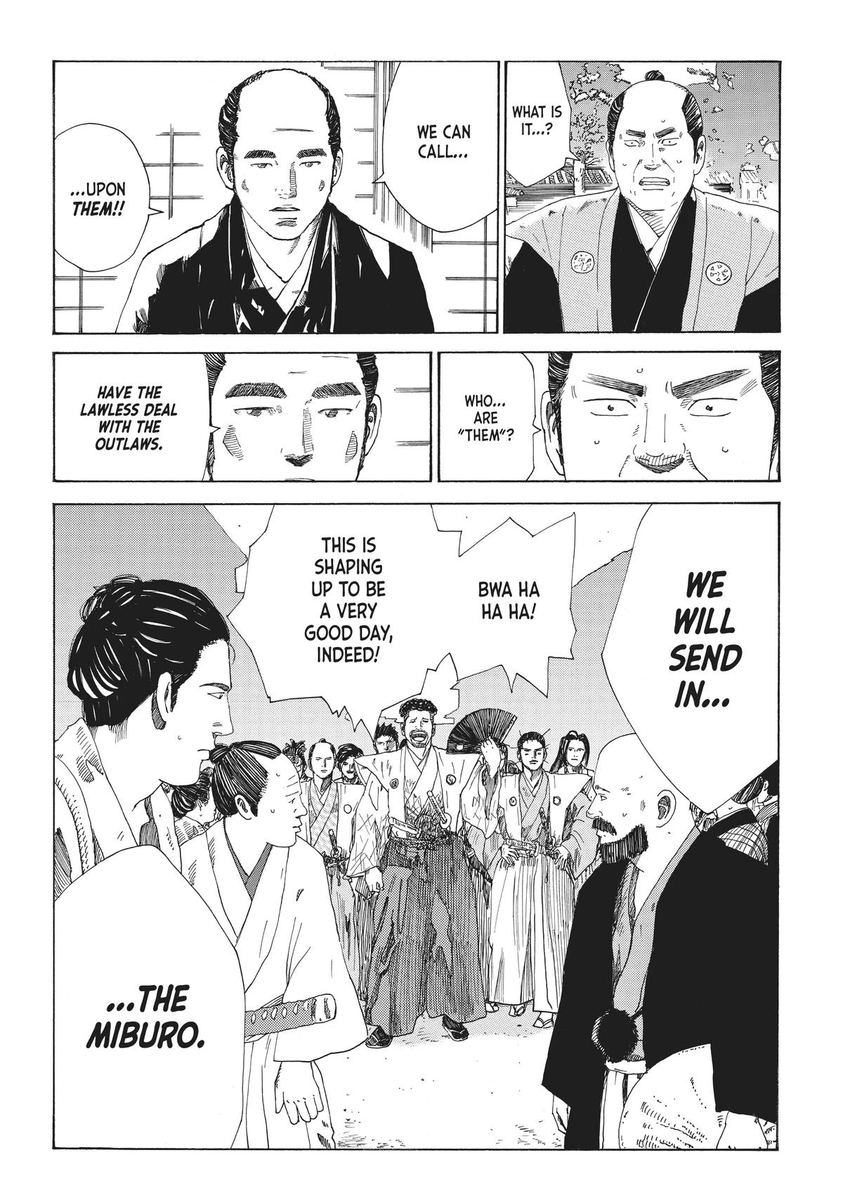 Read The Blue Wolves of Mibu Manga Online