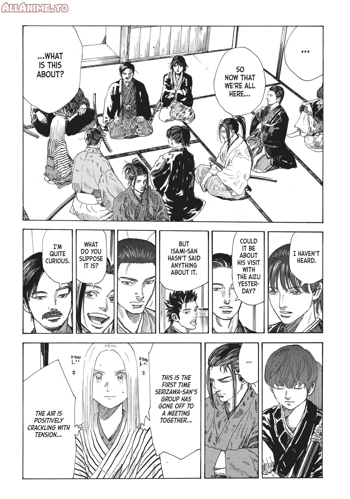 Read The Blue Wolves of Mibu Manga Online