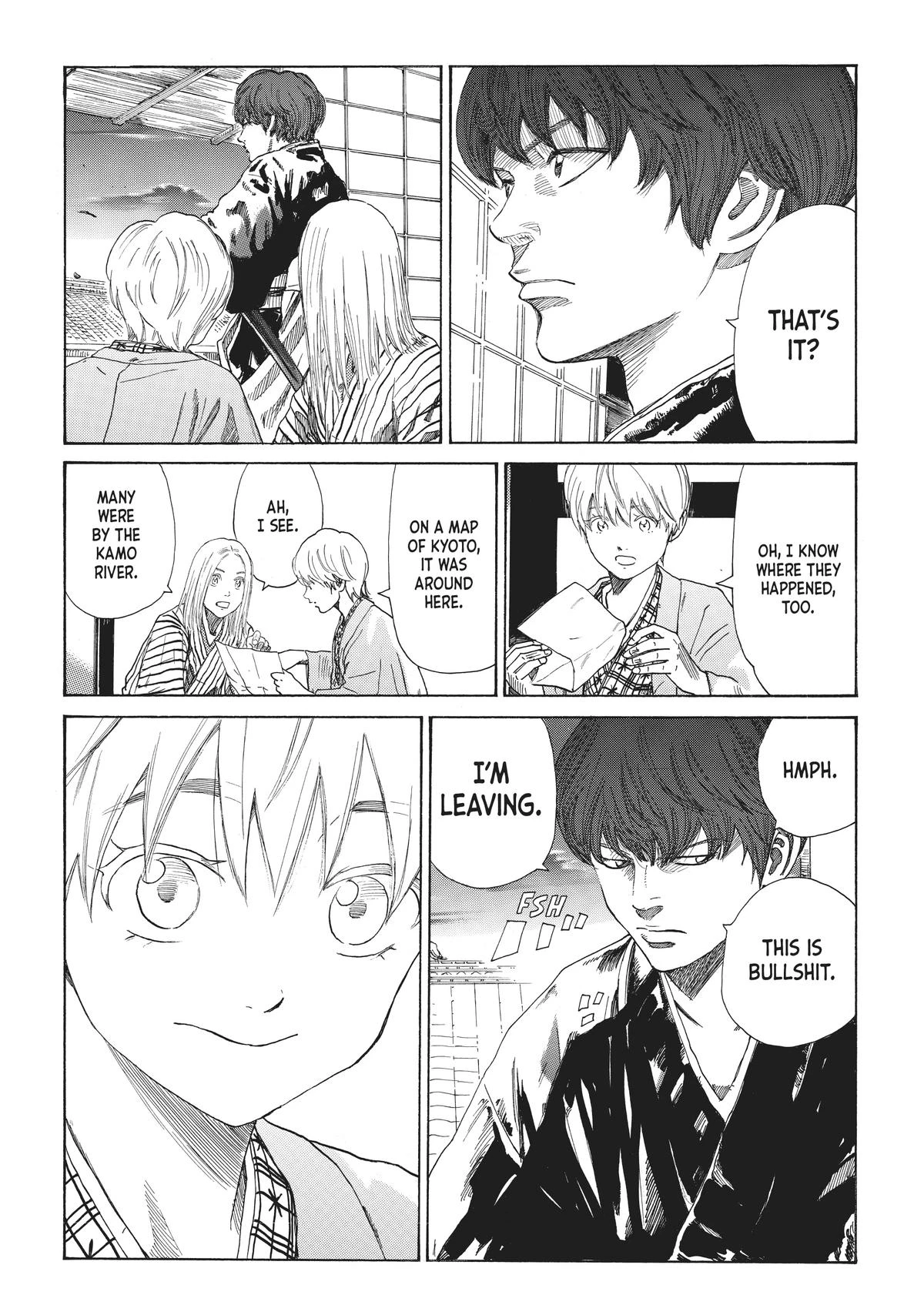 Read The Blue Wolves of Mibu Manga Online