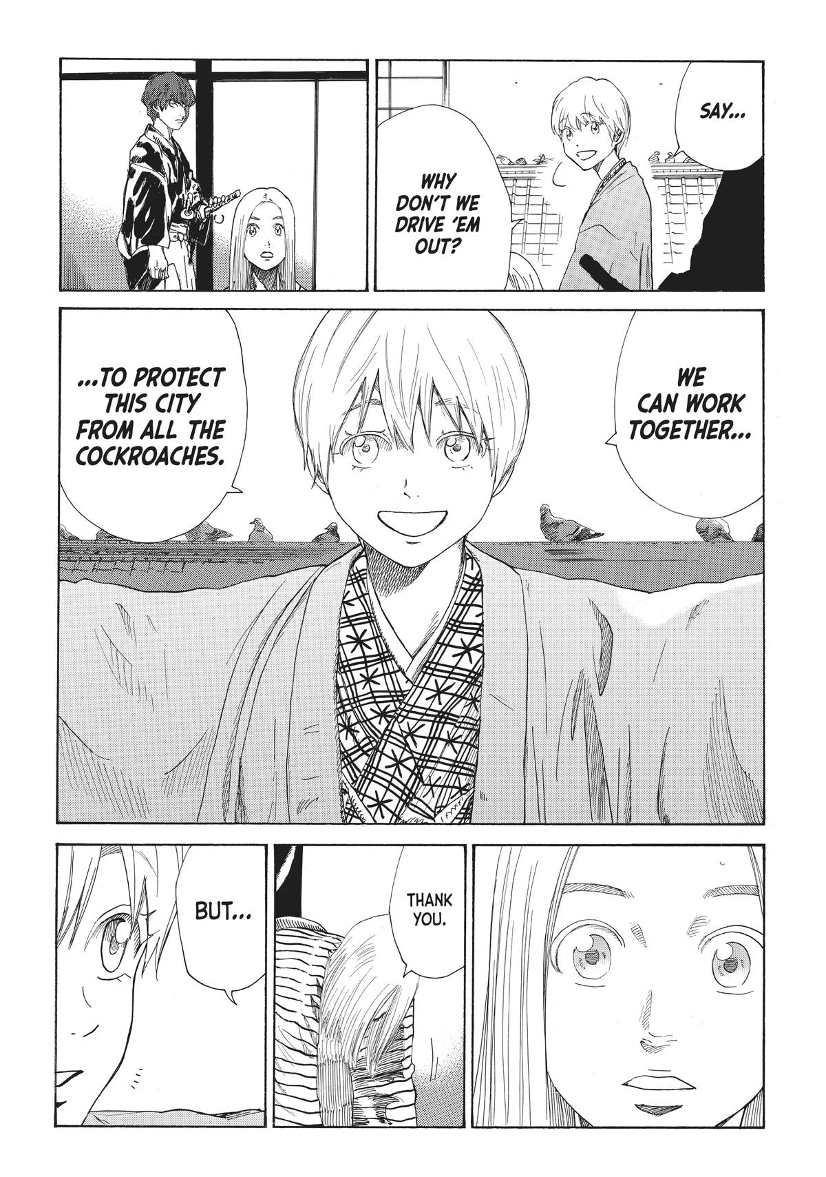 Read The Blue Wolves of Mibu Manga Online