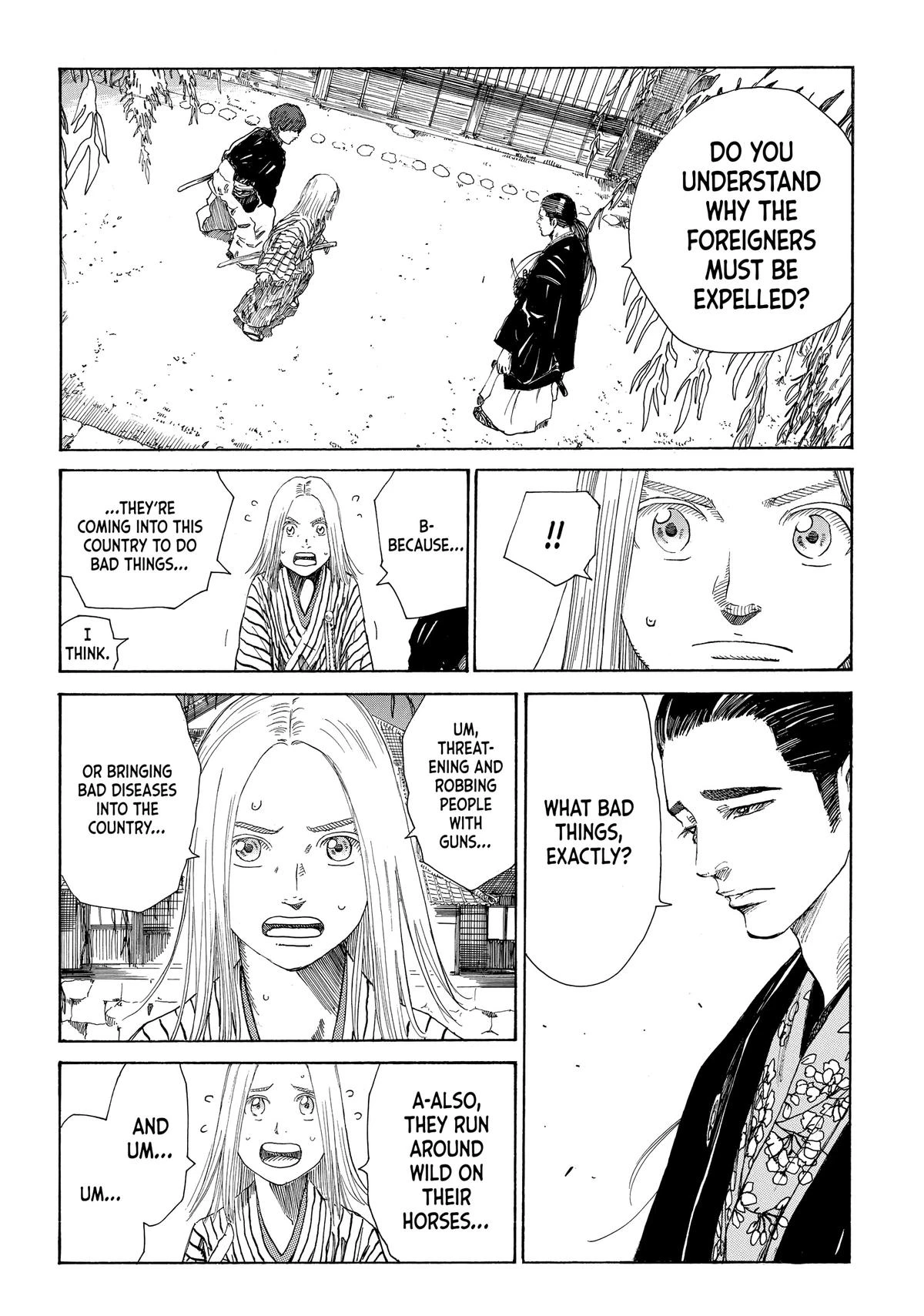 Read The Blue Wolves of Mibu Manga Online