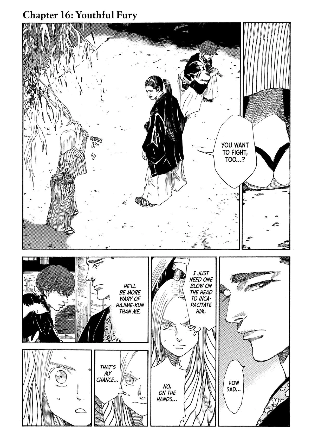 Read The Blue Wolves of Mibu Manga Online