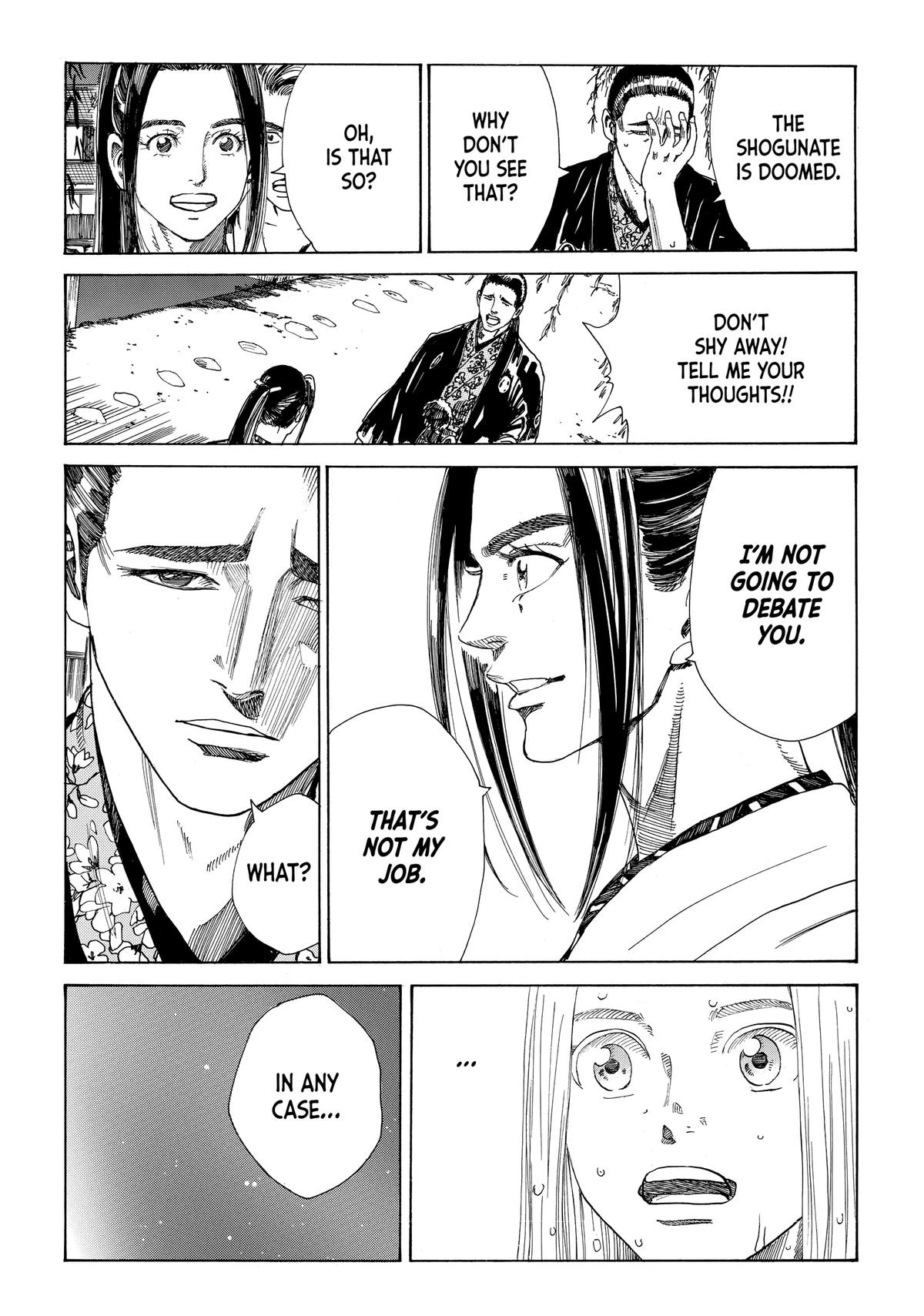 Read The Blue Wolves of Mibu Manga Online