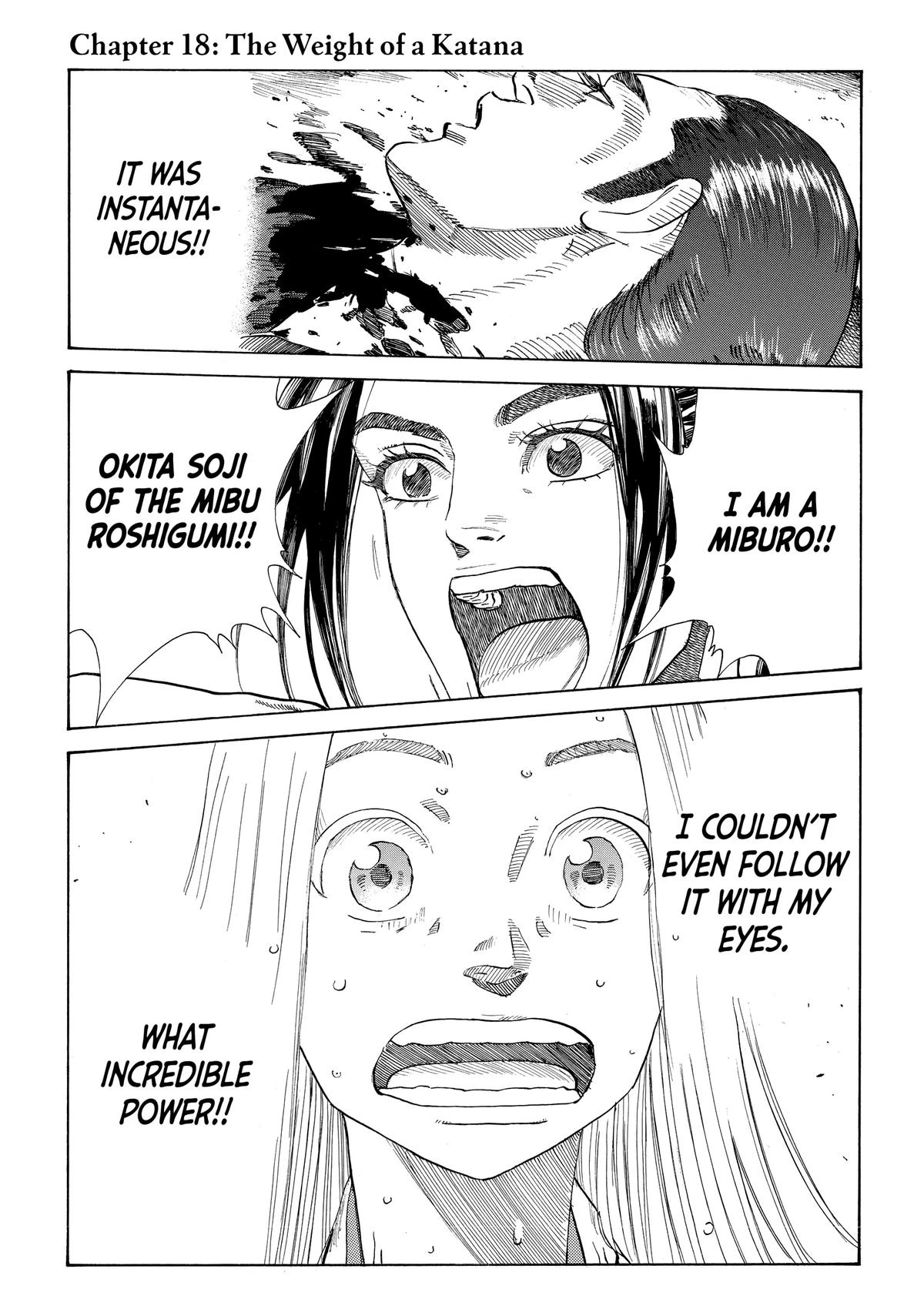 Read The Blue Wolves of Mibu Manga Online