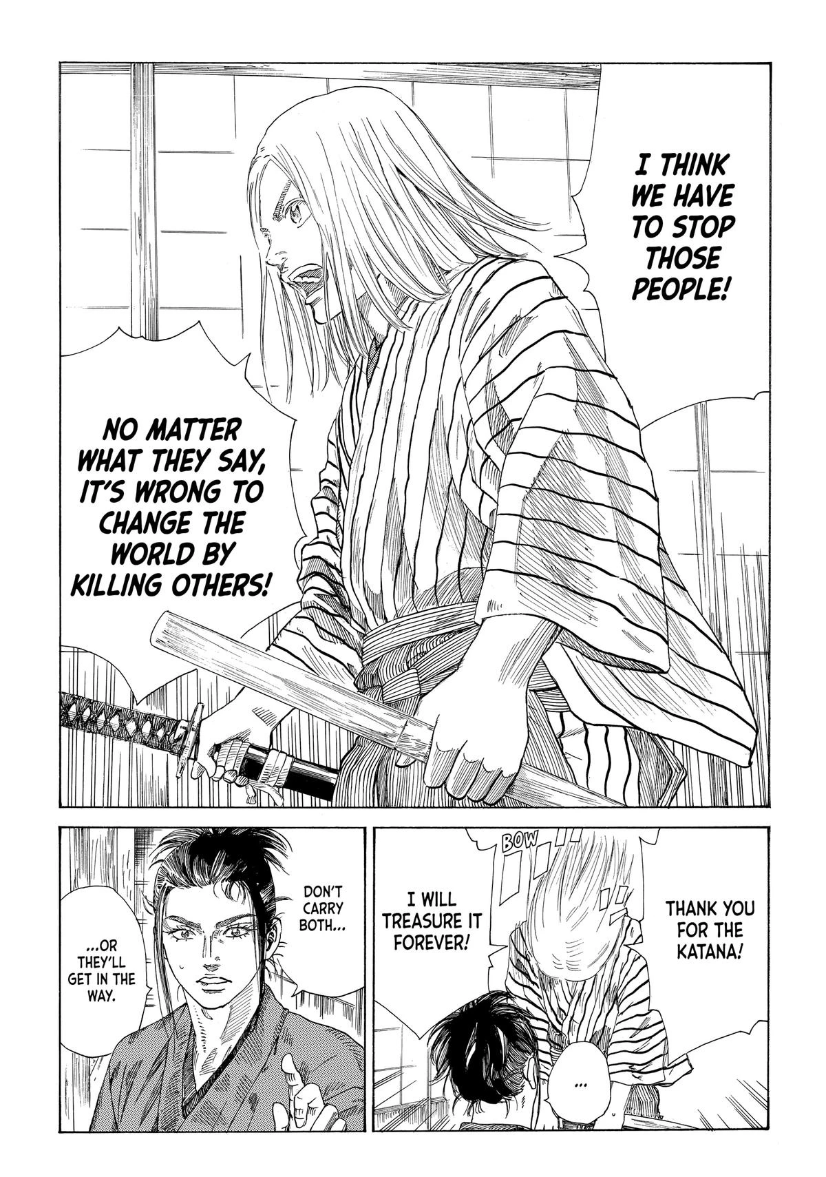 Read The Blue Wolves of Mibu Manga Online