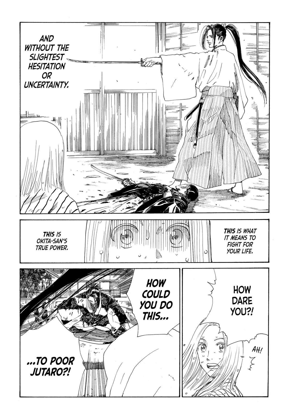Read The Blue Wolves of Mibu Manga Online