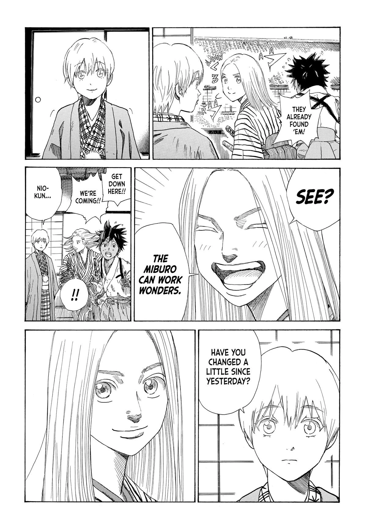 Read The Blue Wolves of Mibu Manga Online