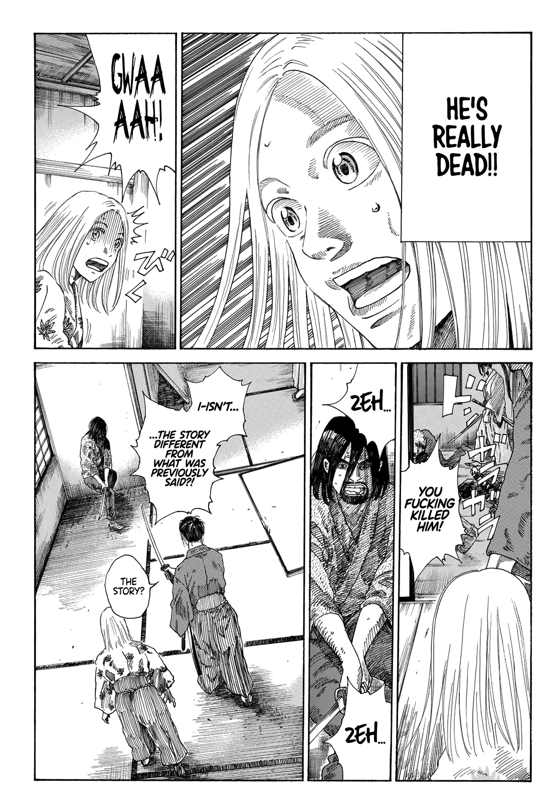 Read The Blue Wolves of Mibu Manga Online