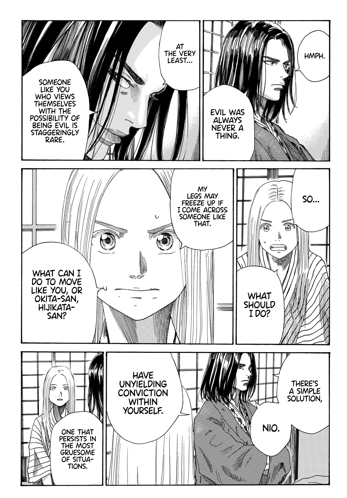 Read The Blue Wolves of Mibu Manga Online