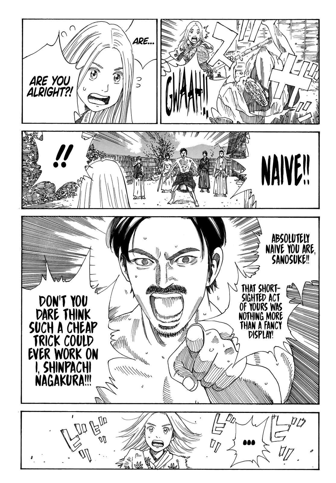 Read The Blue Wolves of Mibu Manga Online