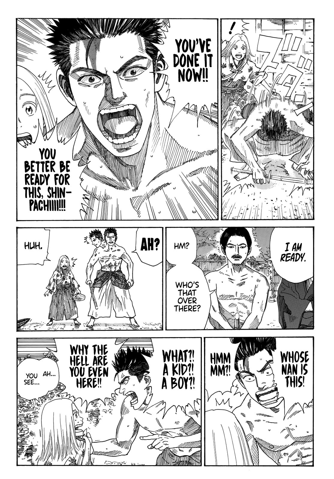 Read The Blue Wolves of Mibu Manga Online