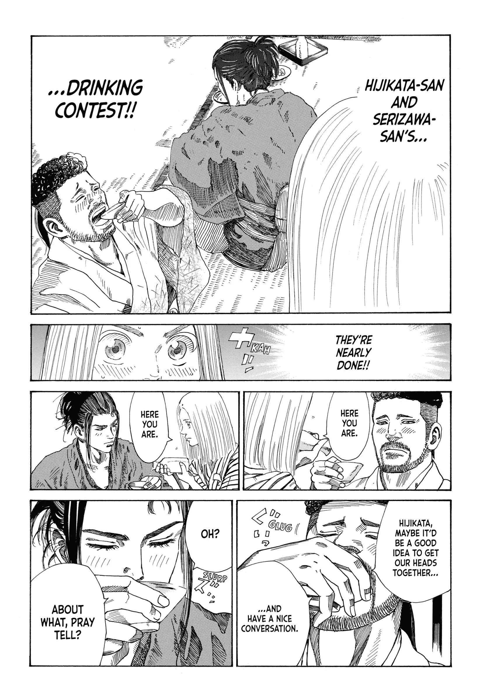 Read The Blue Wolves of Mibu Manga Online