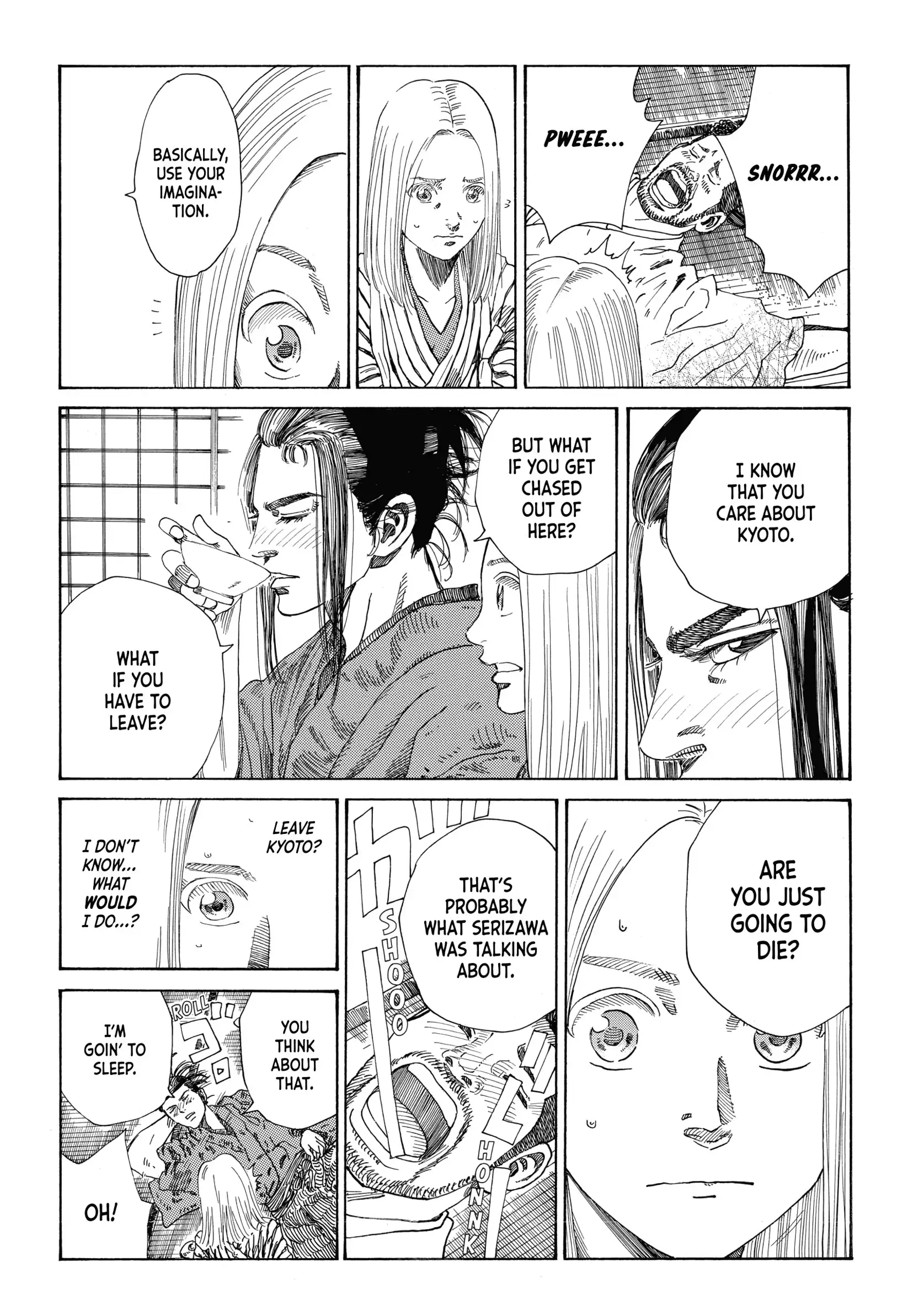 Read The Blue Wolves of Mibu Manga Online