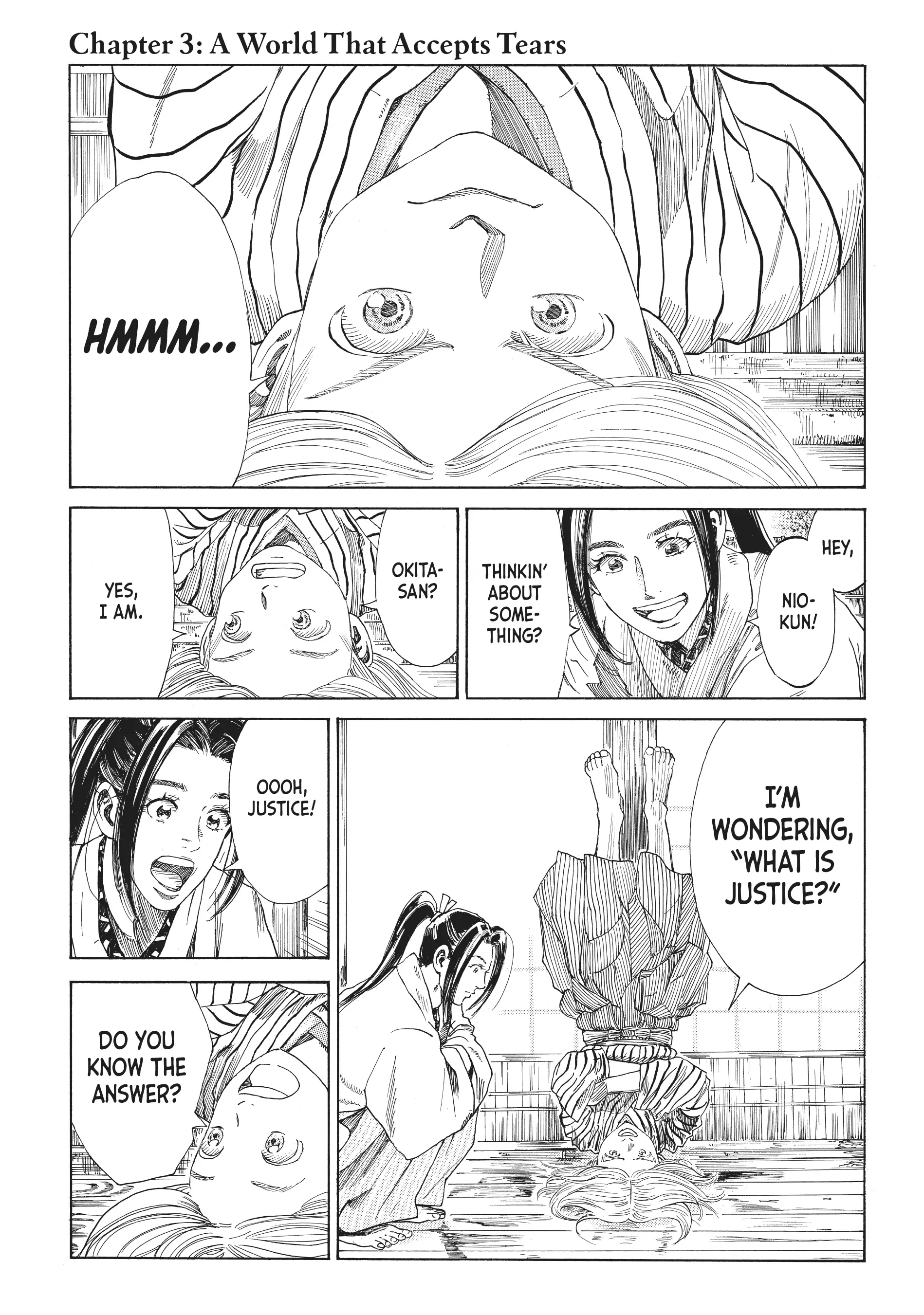 Read The Blue Wolves of Mibu Manga Online