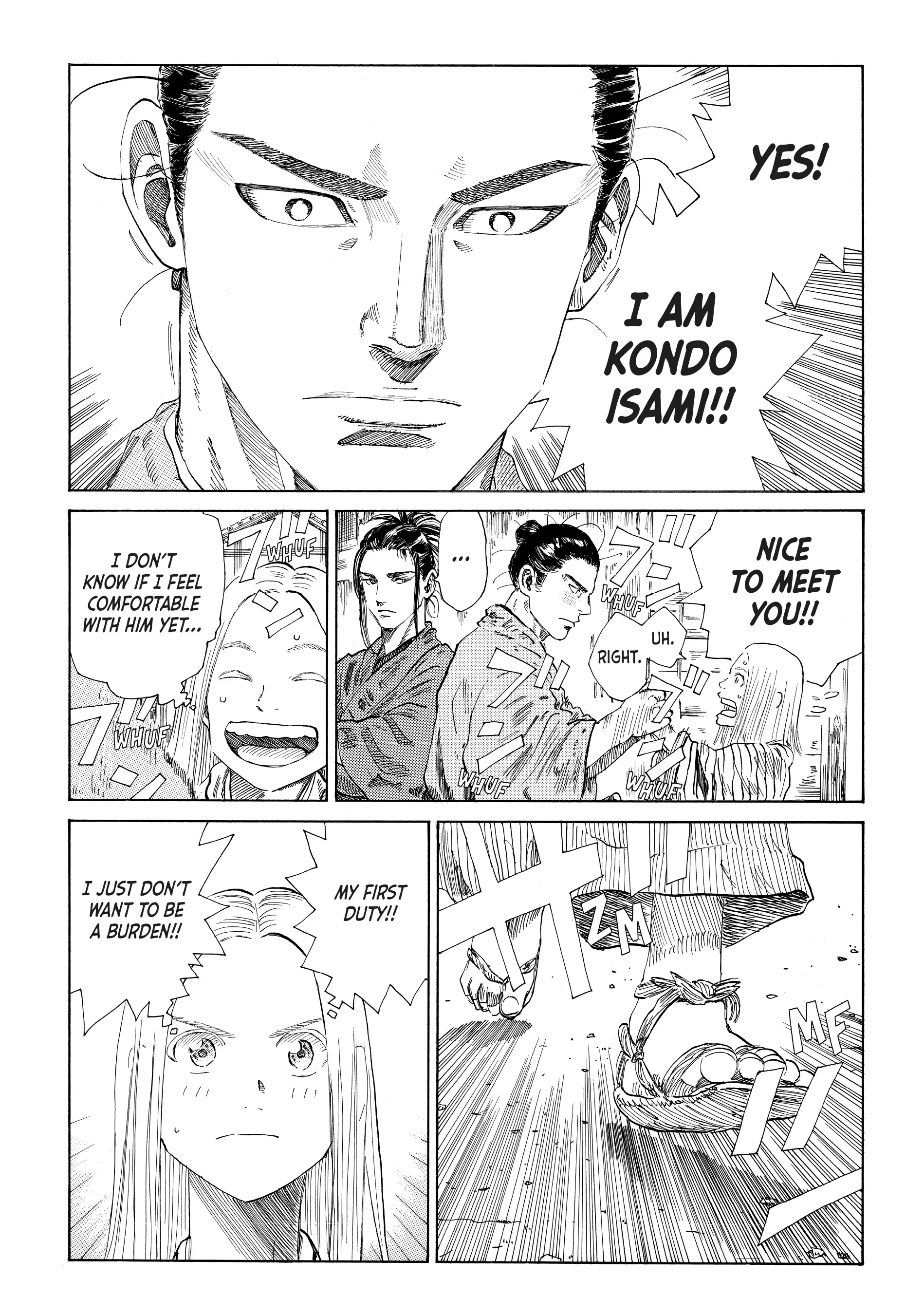Read The Blue Wolves of Mibu Manga Online