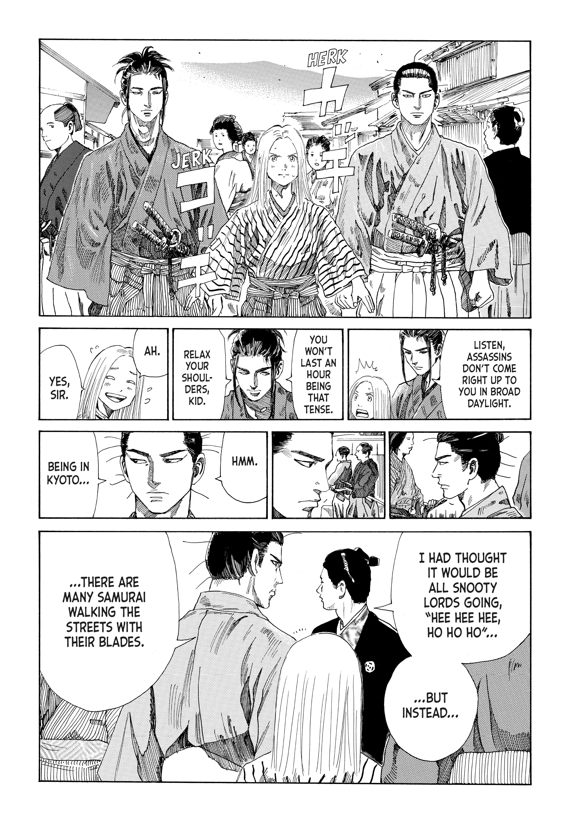 Read The Blue Wolves of Mibu Manga Online