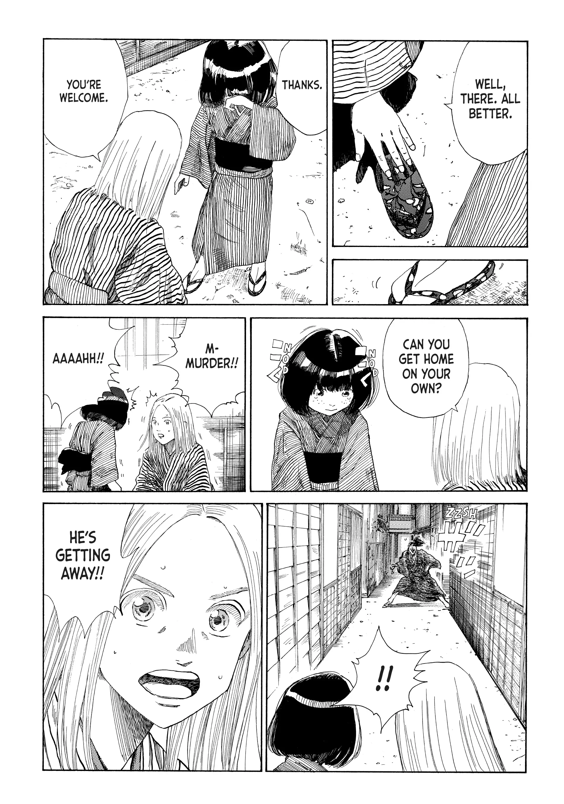 Read The Blue Wolves of Mibu Manga Online