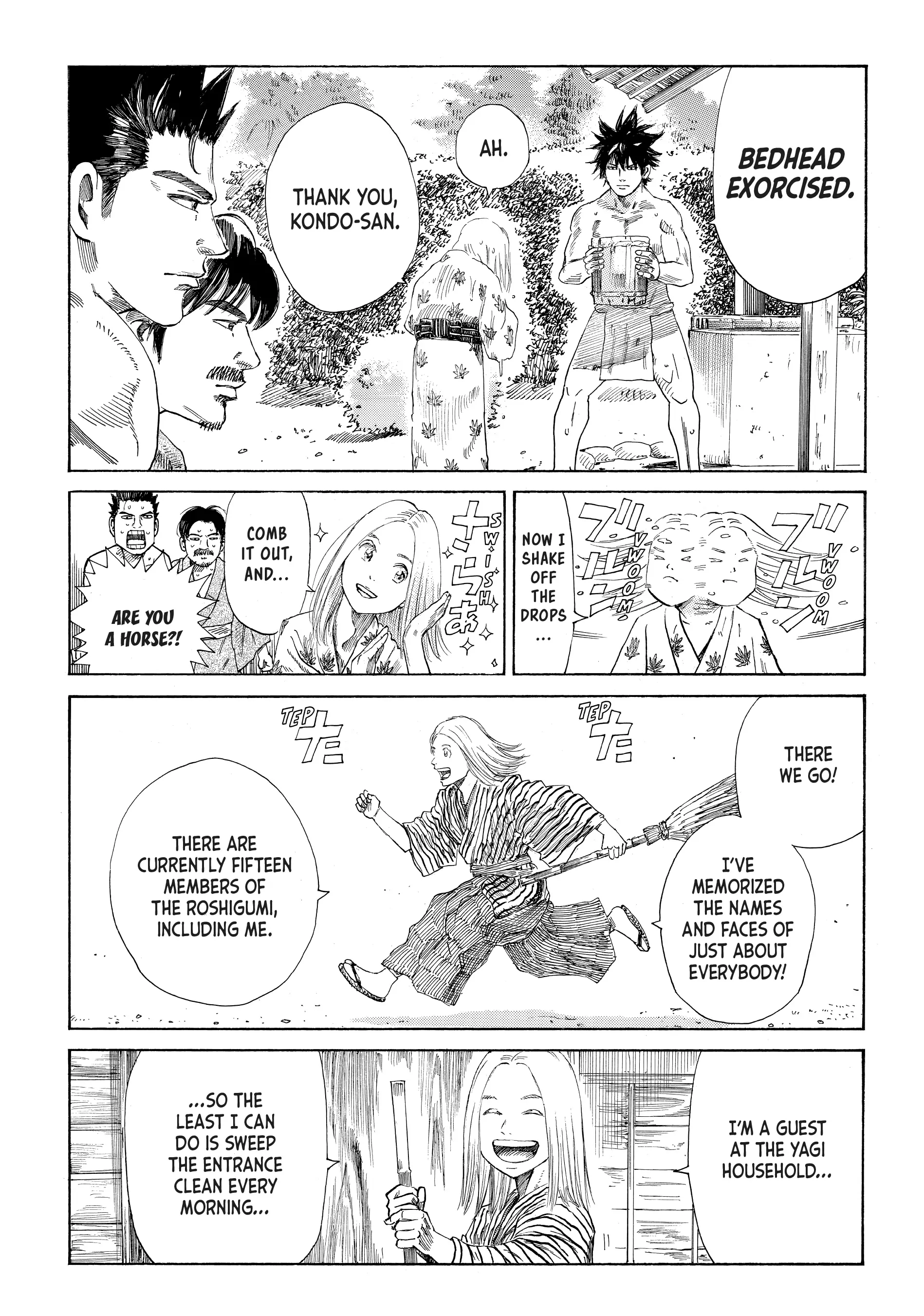 Read The Blue Wolves of Mibu Manga Online