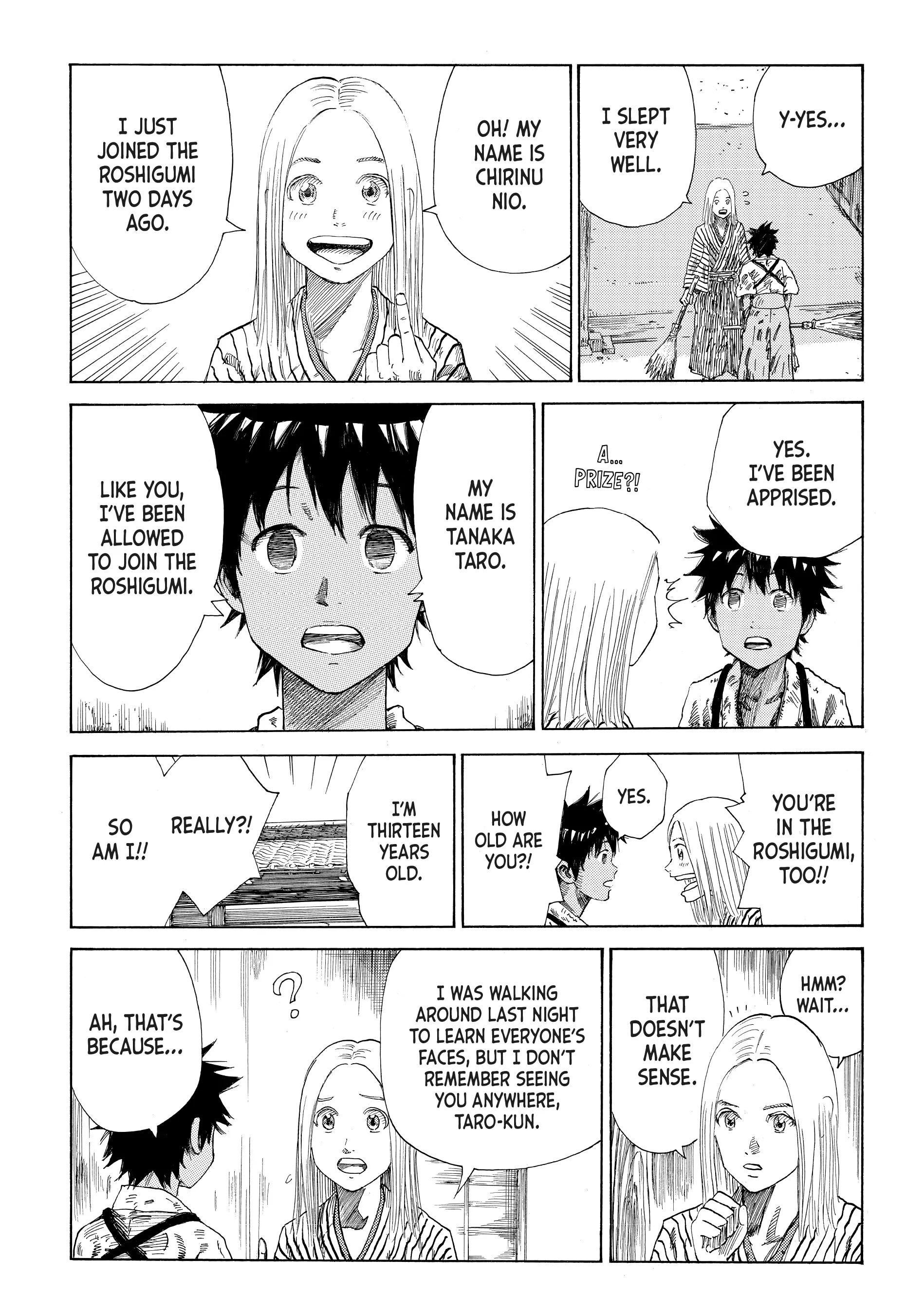 Read The Blue Wolves of Mibu Manga Online