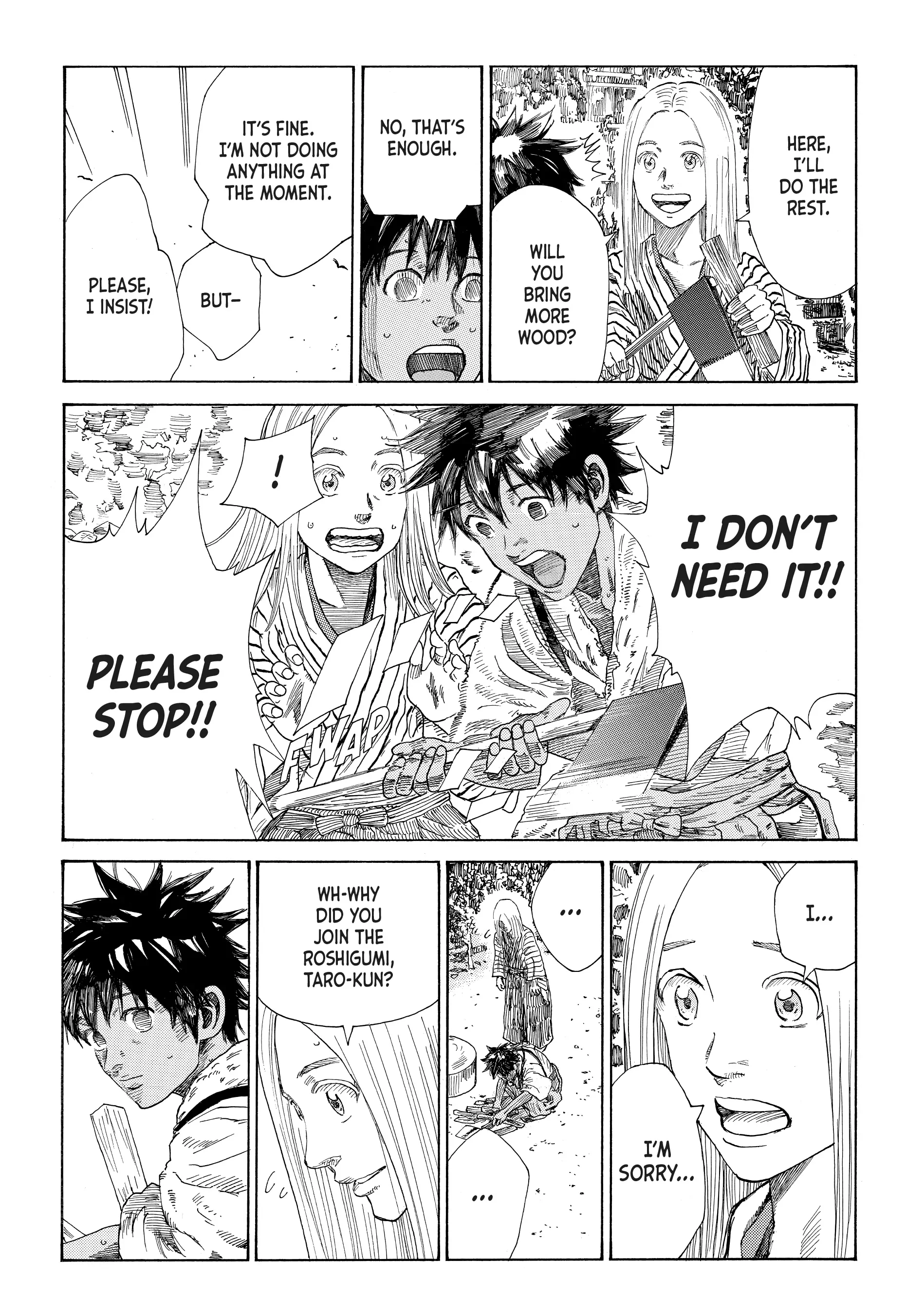 Read The Blue Wolves of Mibu Manga Online