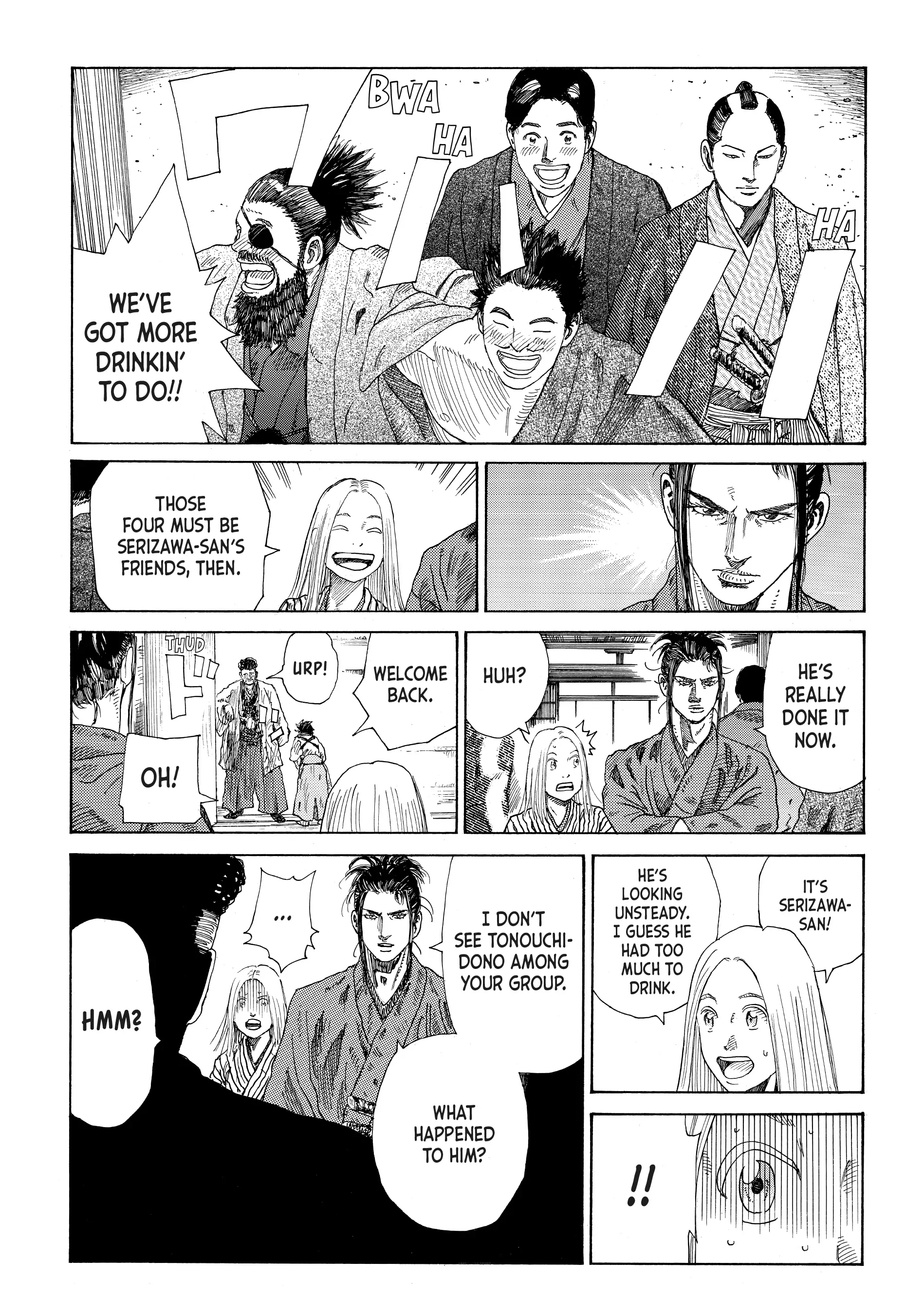 Read The Blue Wolves of Mibu Manga Online