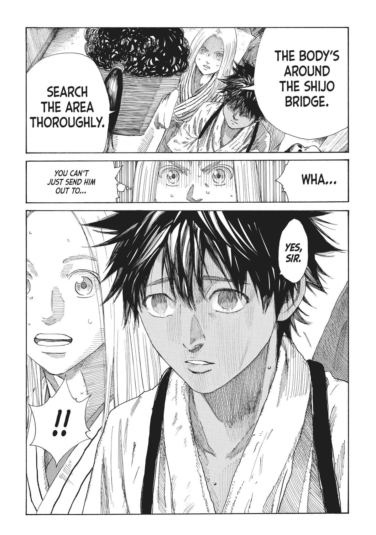 Read The Blue Wolves of Mibu Manga Online