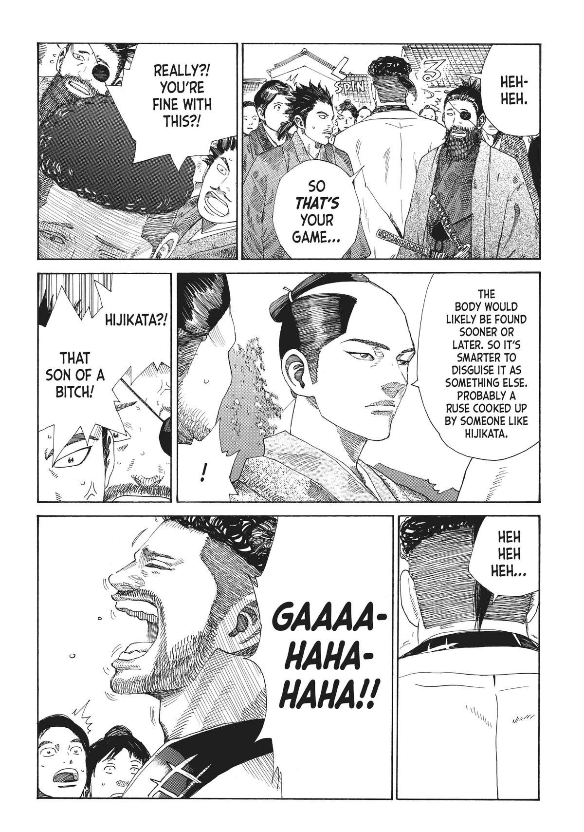 Read The Blue Wolves of Mibu Manga Online
