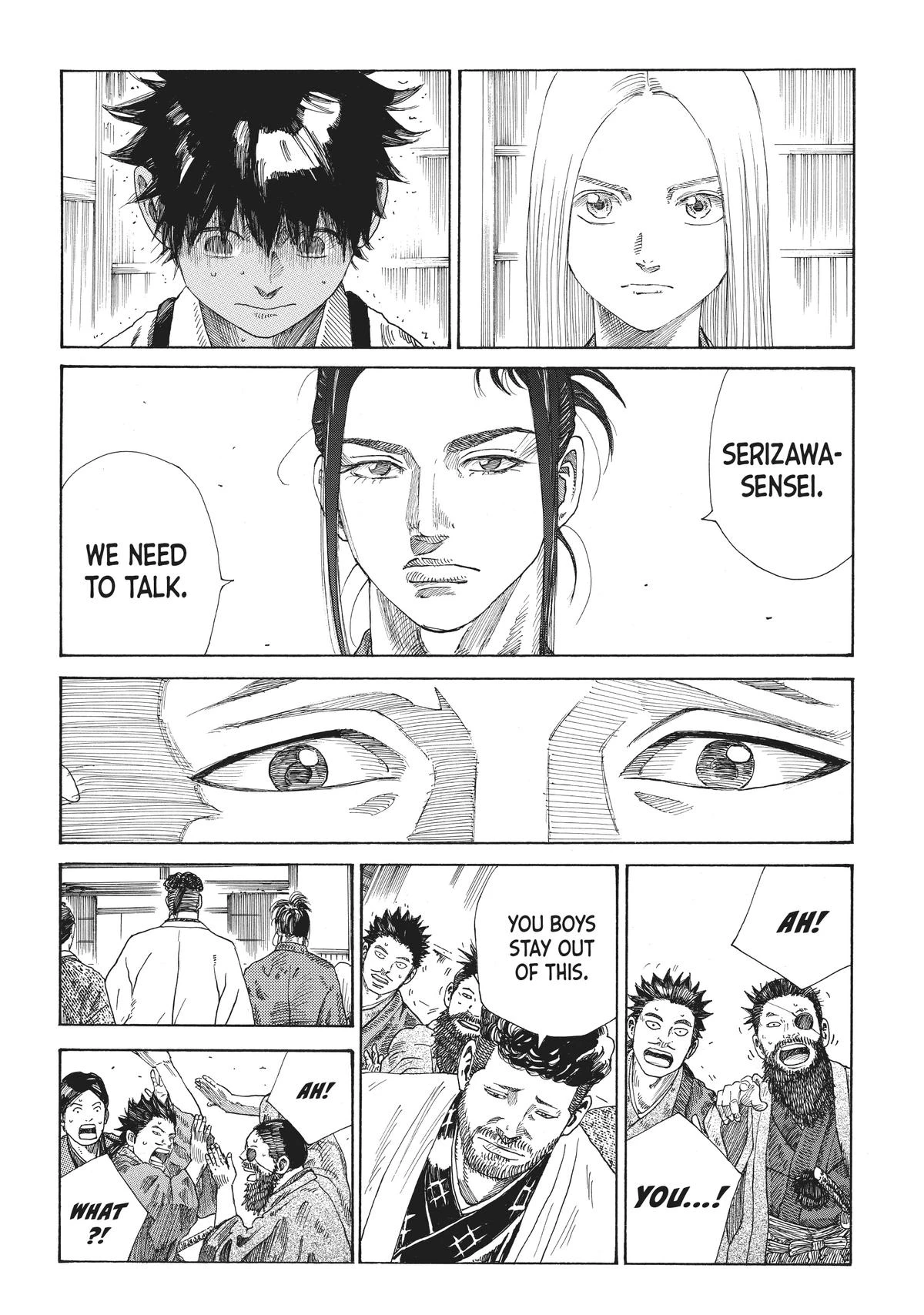 Read The Blue Wolves of Mibu Manga Online