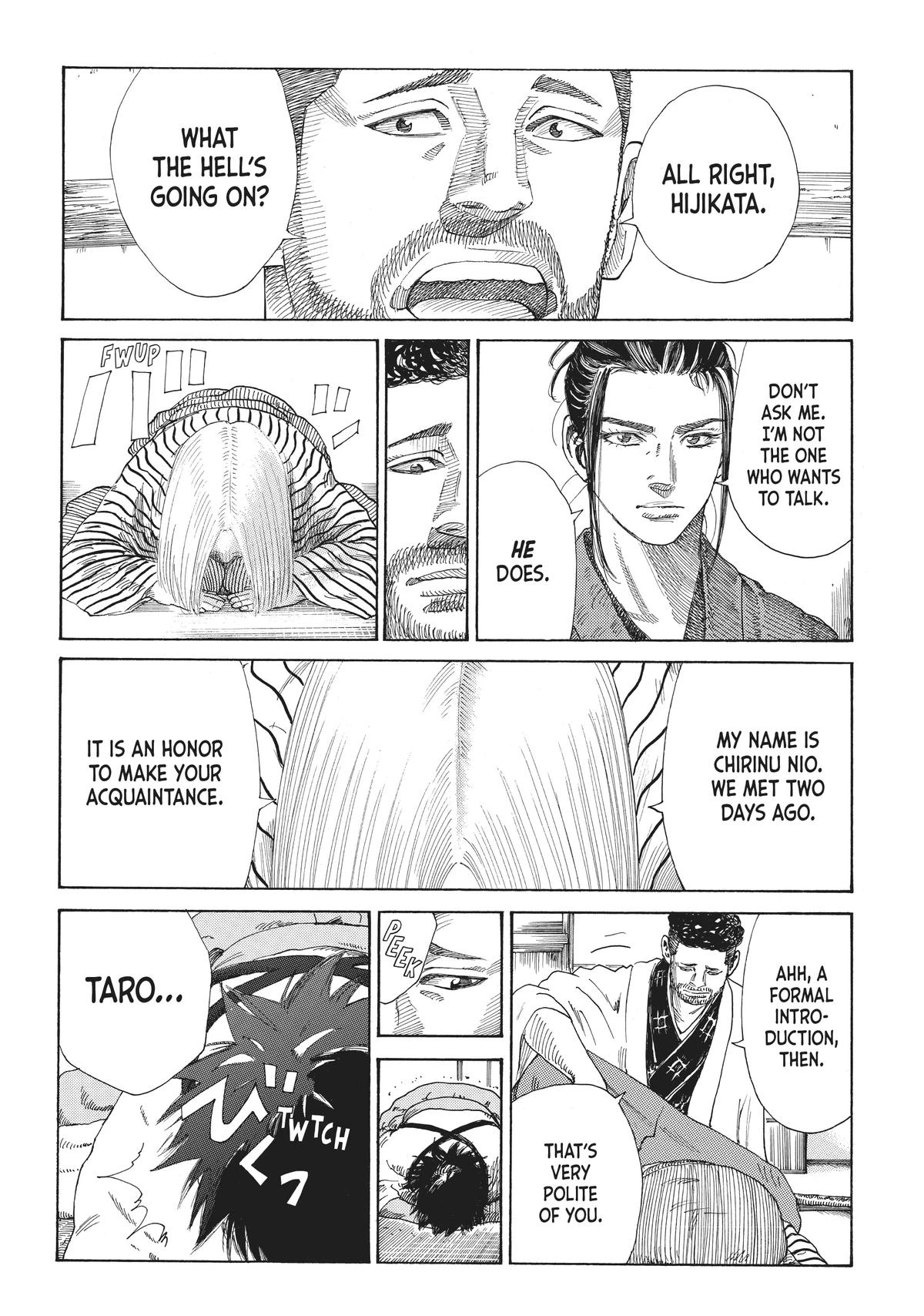 Read The Blue Wolves of Mibu Manga Online