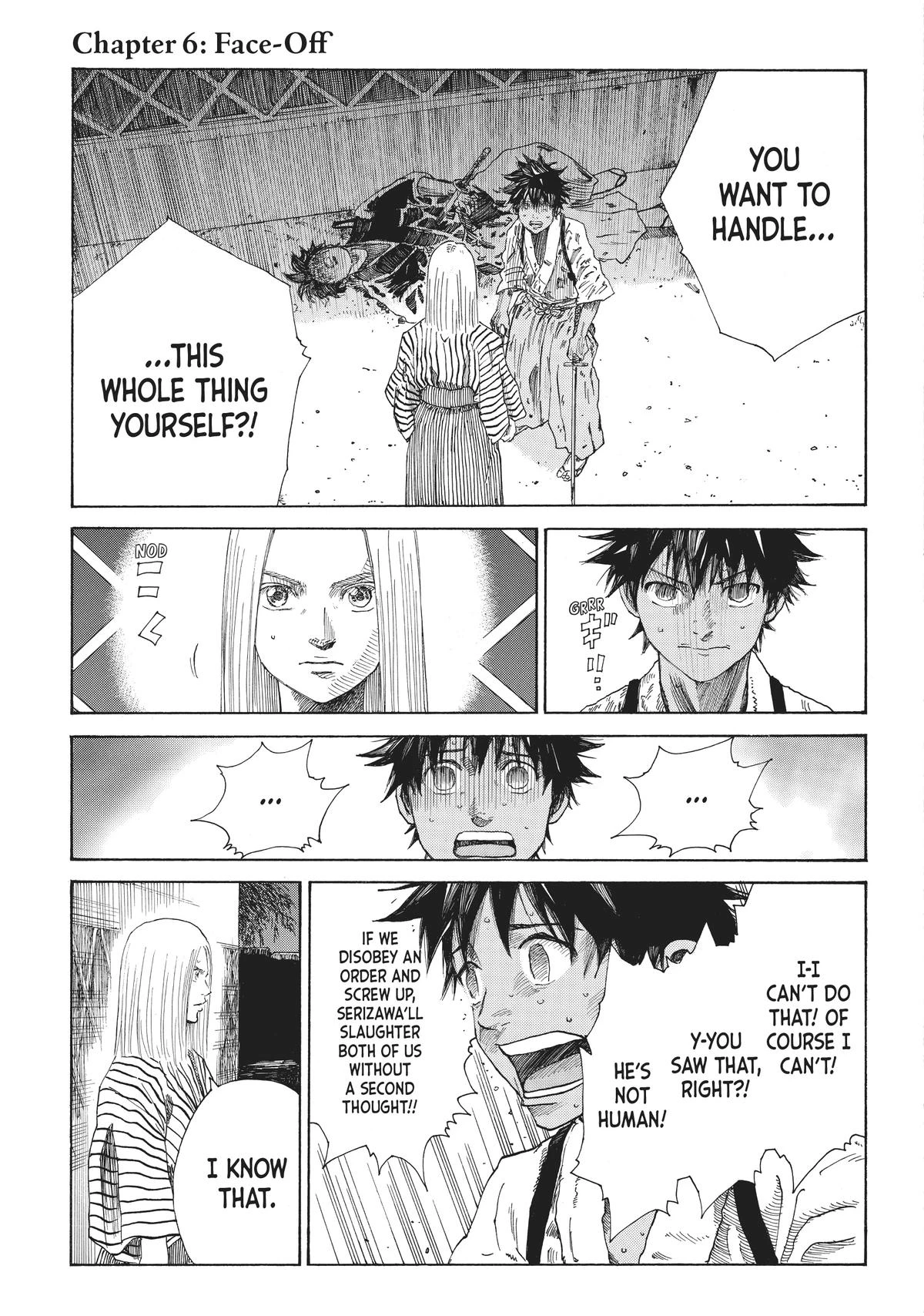 Read The Blue Wolves of Mibu Manga Online