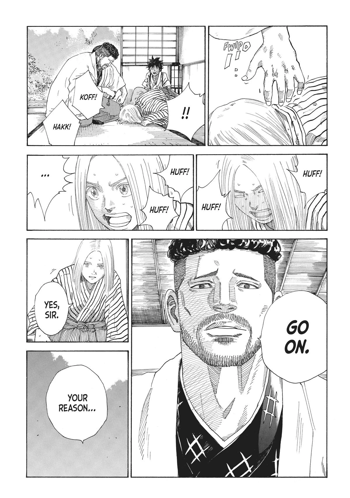 Read The Blue Wolves of Mibu Manga Online
