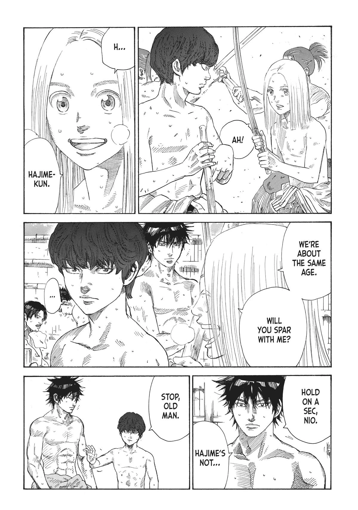 Read The Blue Wolves of Mibu Manga Online