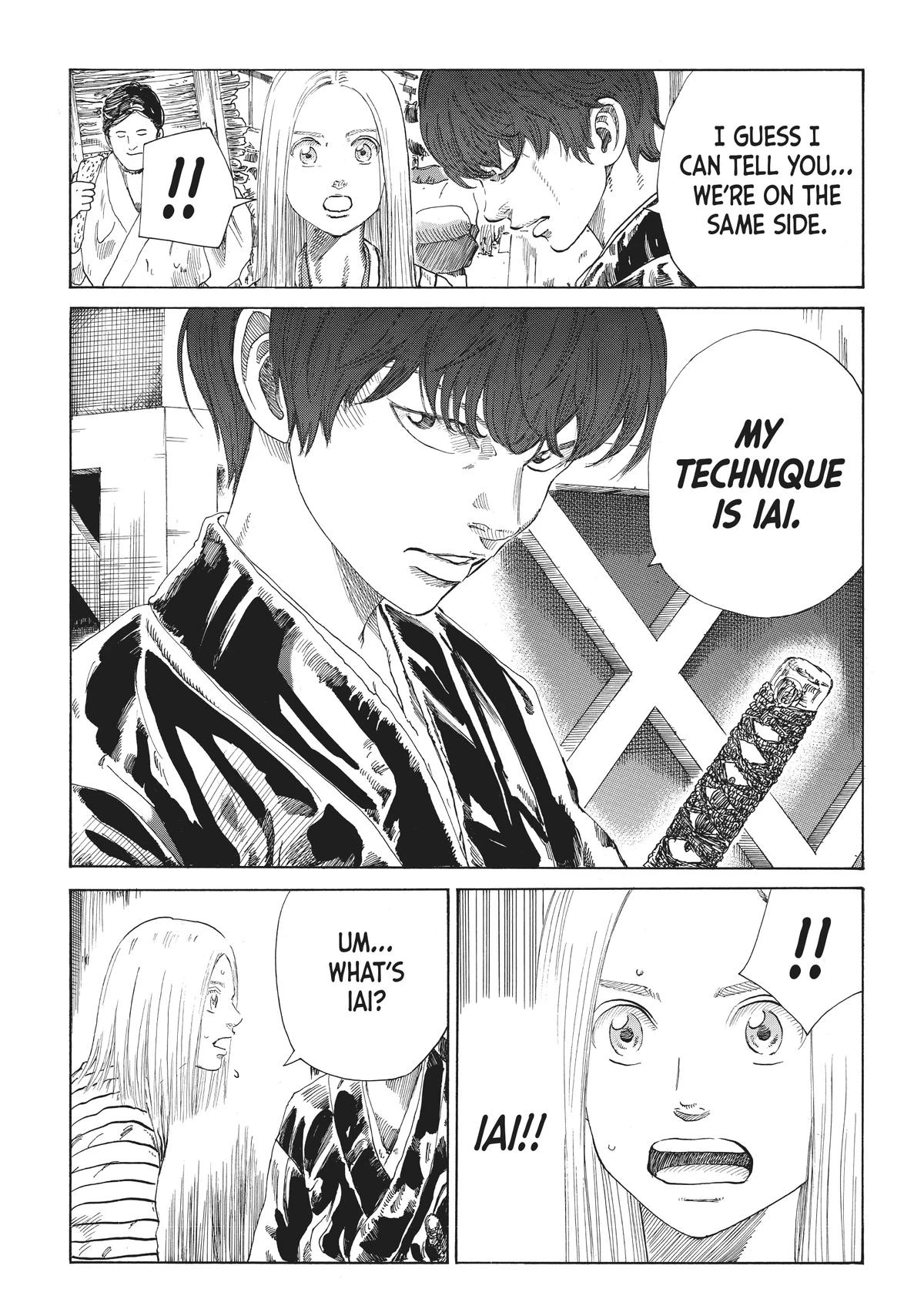 Read The Blue Wolves of Mibu Manga Online