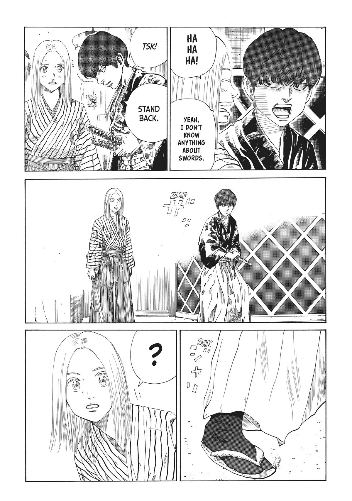 Read The Blue Wolves of Mibu Manga Online