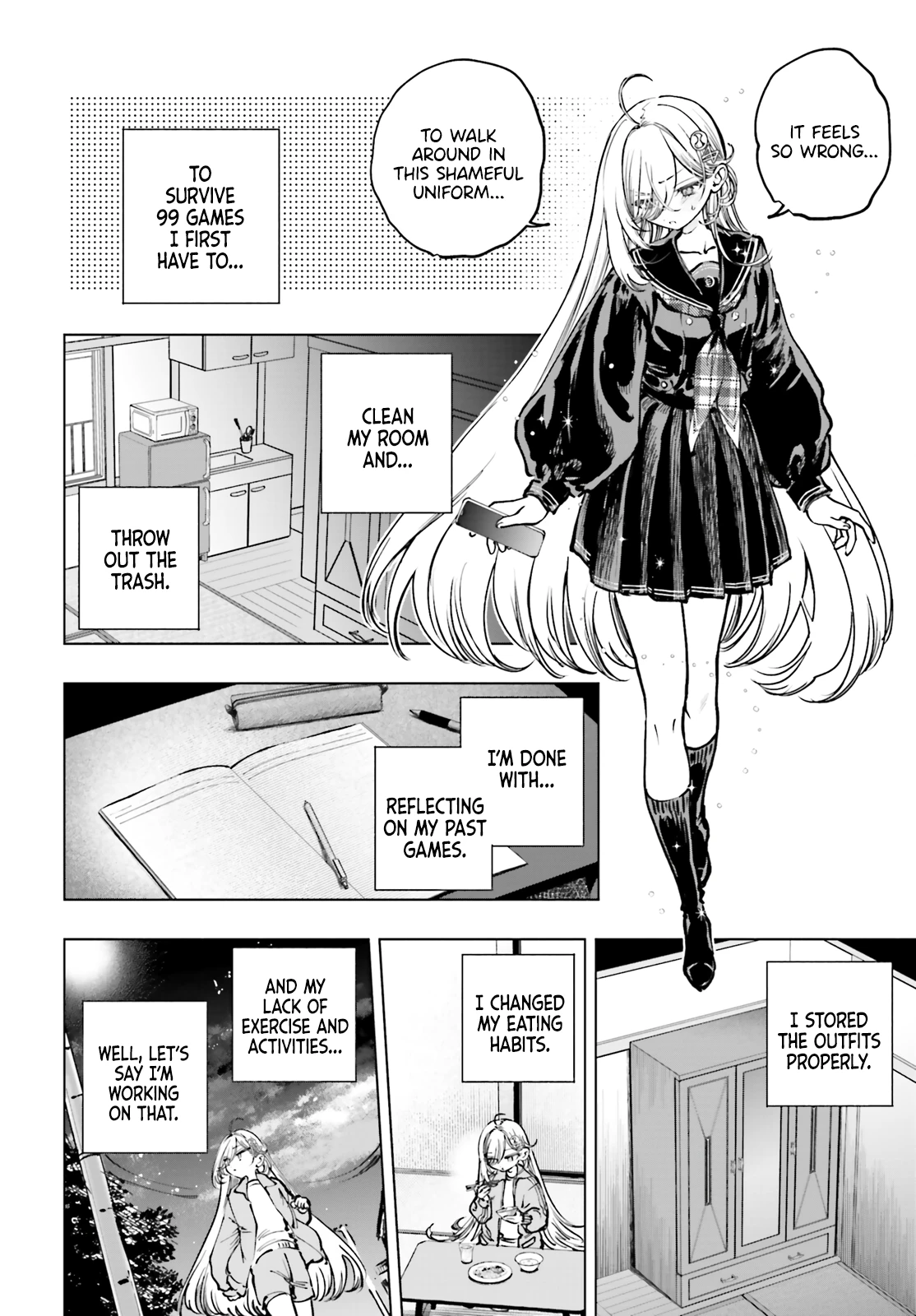 Read The Phantom Girl in Games of Death Manga Online