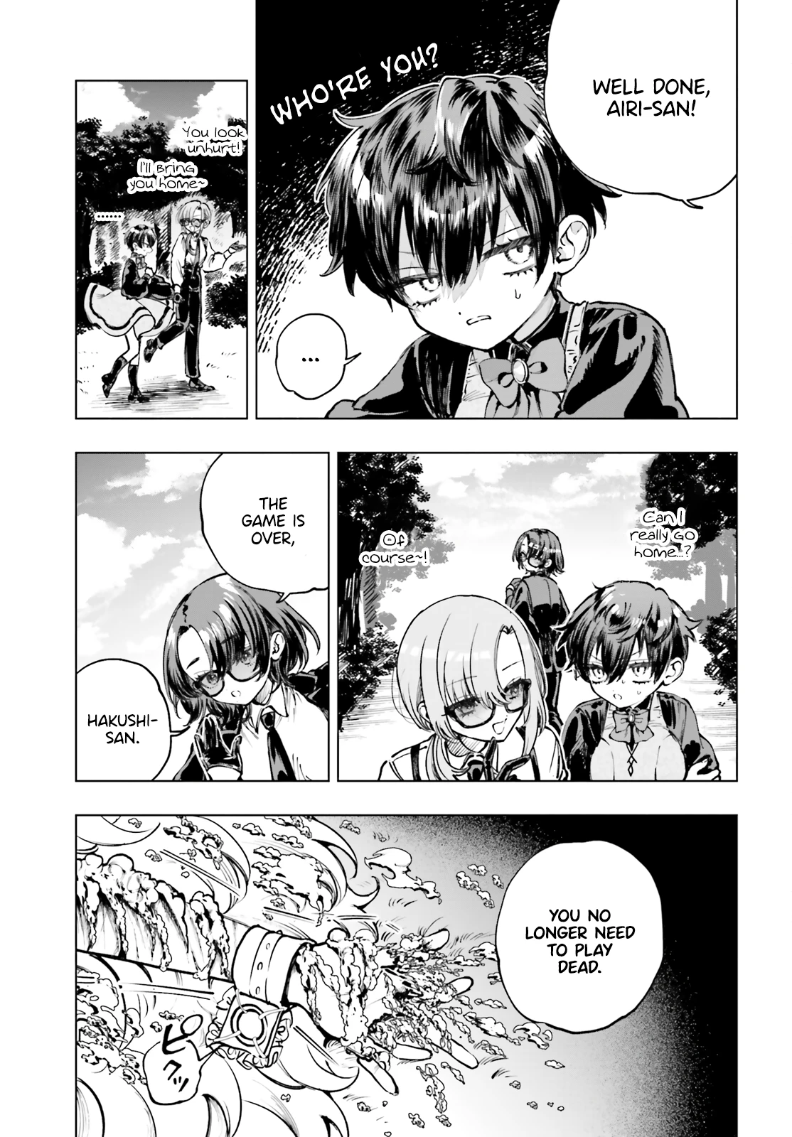 Read The Phantom Girl in Games of Death Manga Online