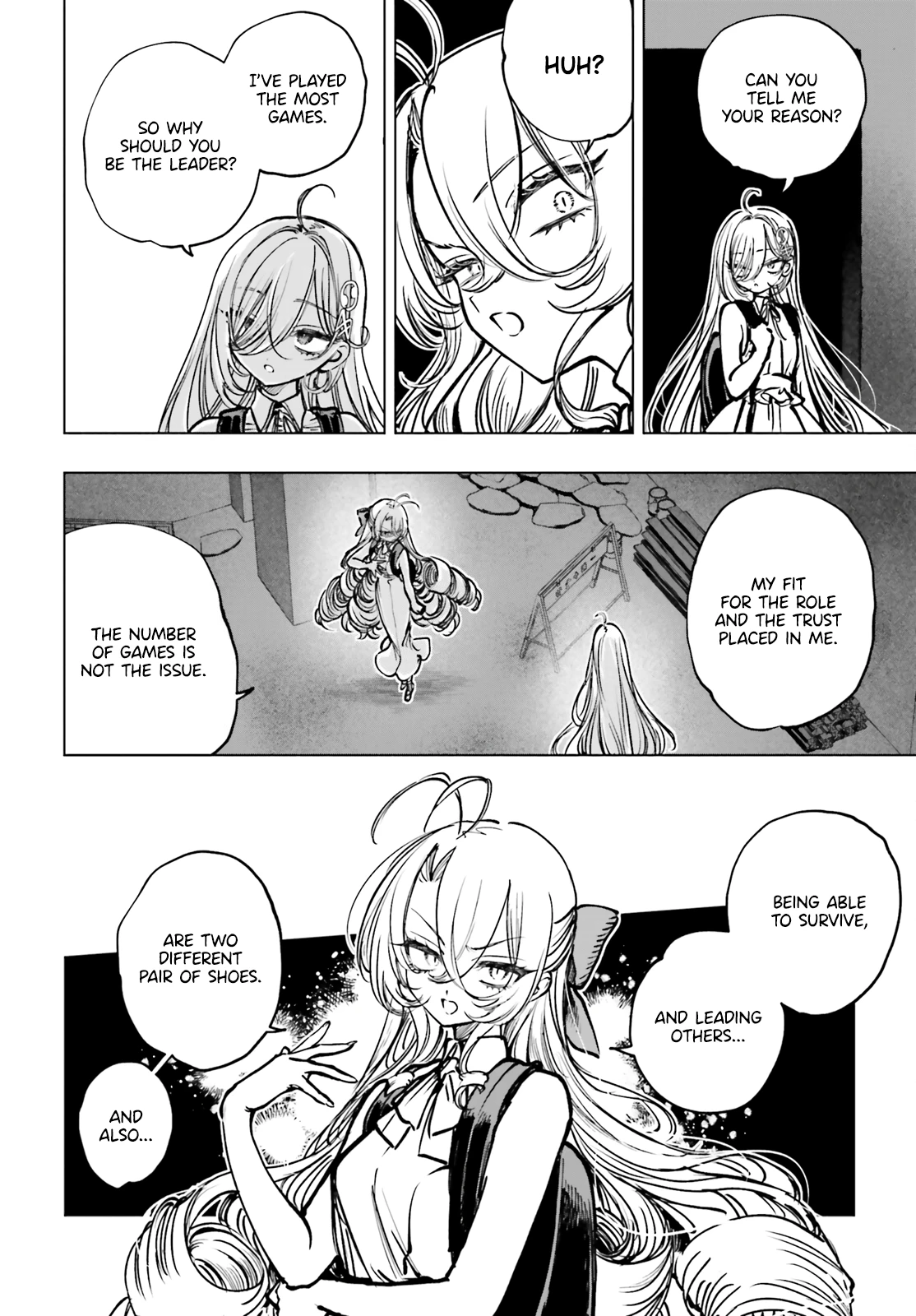 Read The Phantom Girl in Games of Death Manga Online
