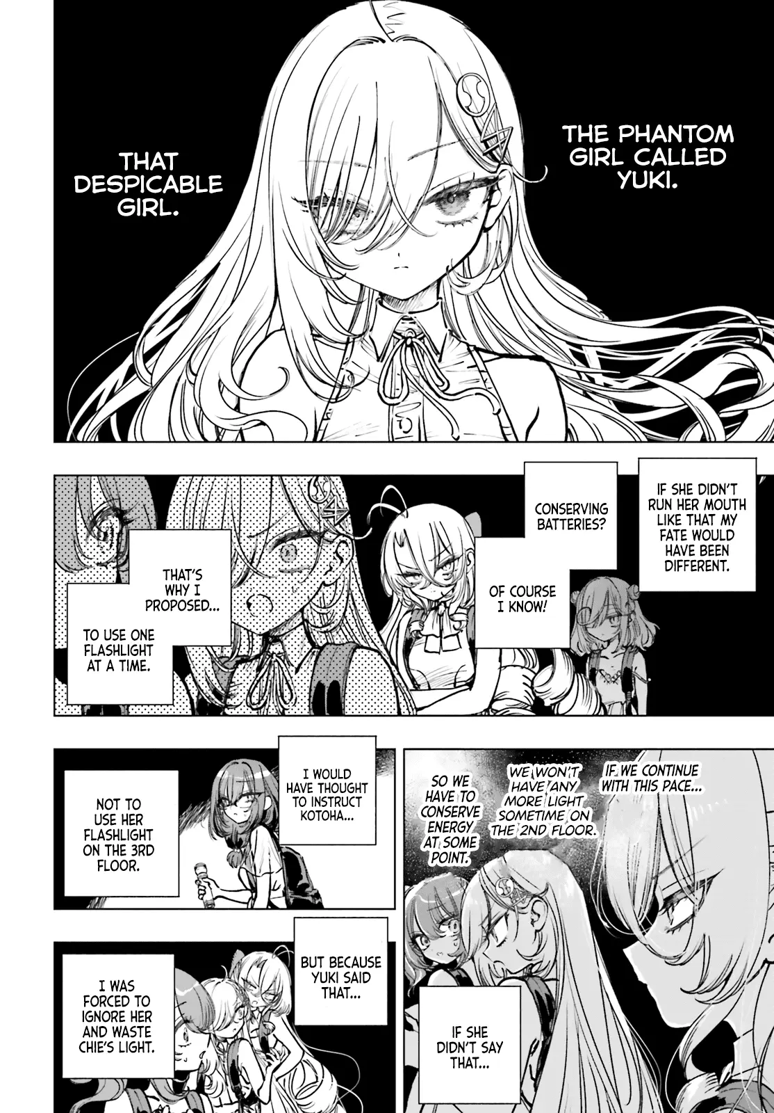 Read The Phantom Girl in Games of Death Manga Online