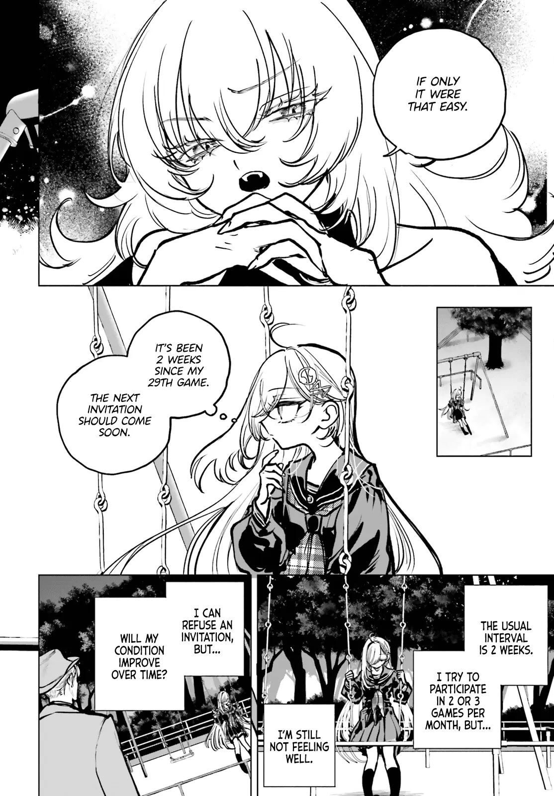 Read The Phantom Girl in Games of Death Manga Online