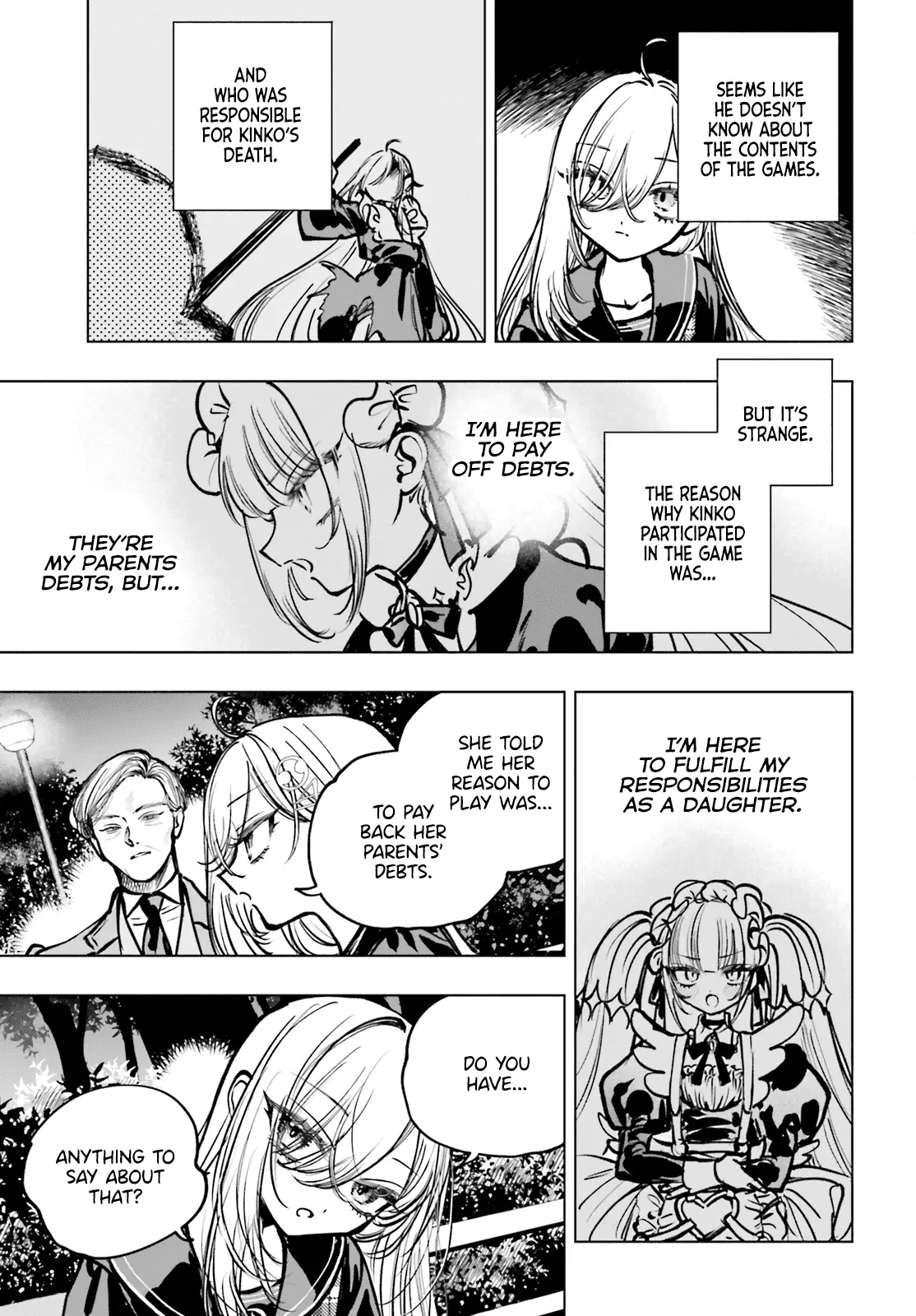 Read The Phantom Girl in Games of Death Manga Online