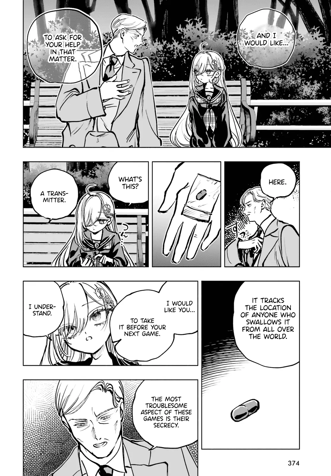Read The Phantom Girl in Games of Death Manga Online