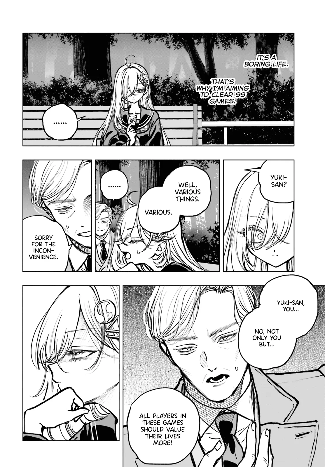 Read The Phantom Girl in Games of Death Manga Online